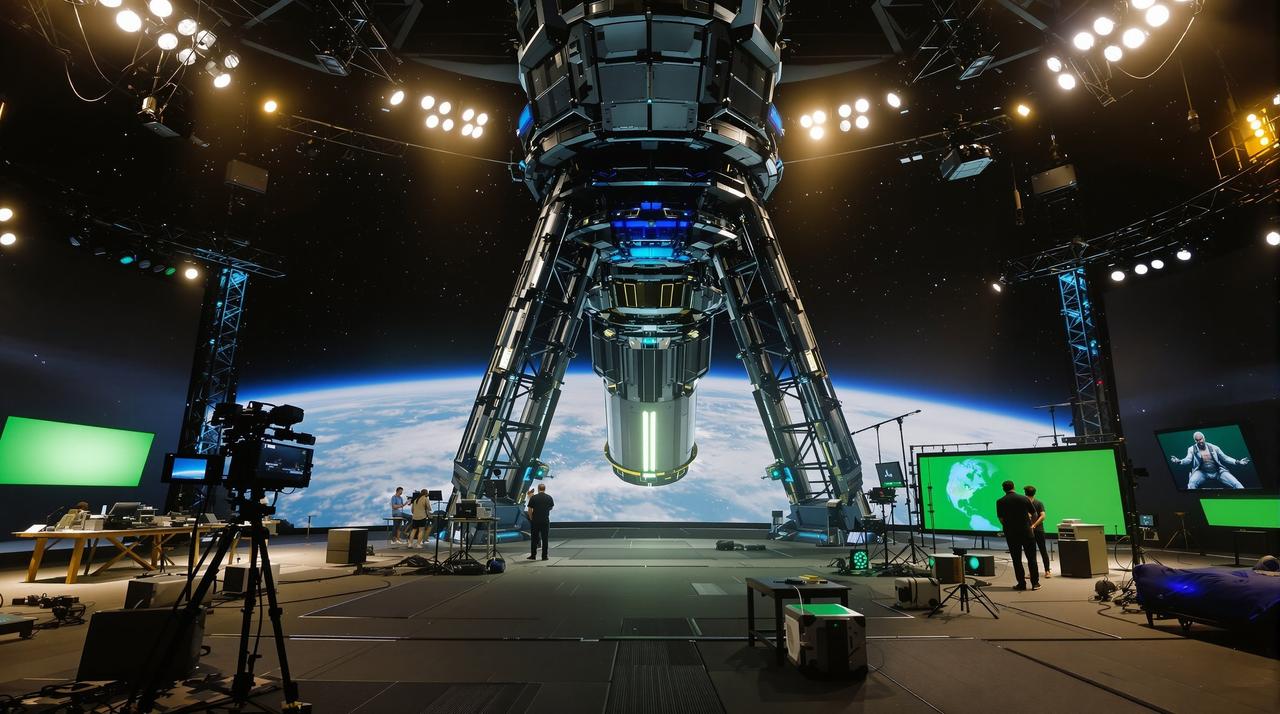 《流浪地球3》幕后：特效团队如何打造太空电梯 - 幕后花絮封面图