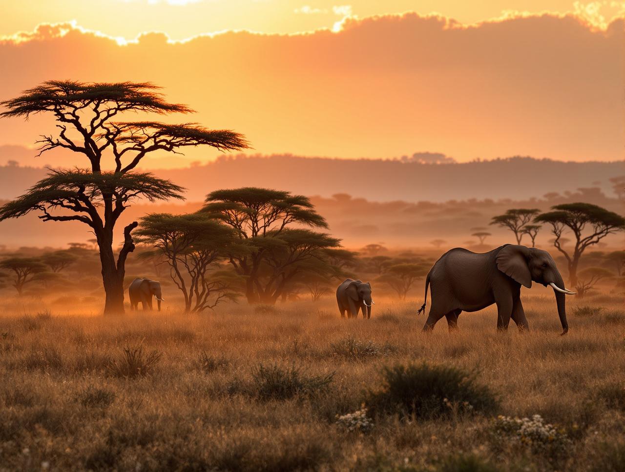 动物世界：非洲草原