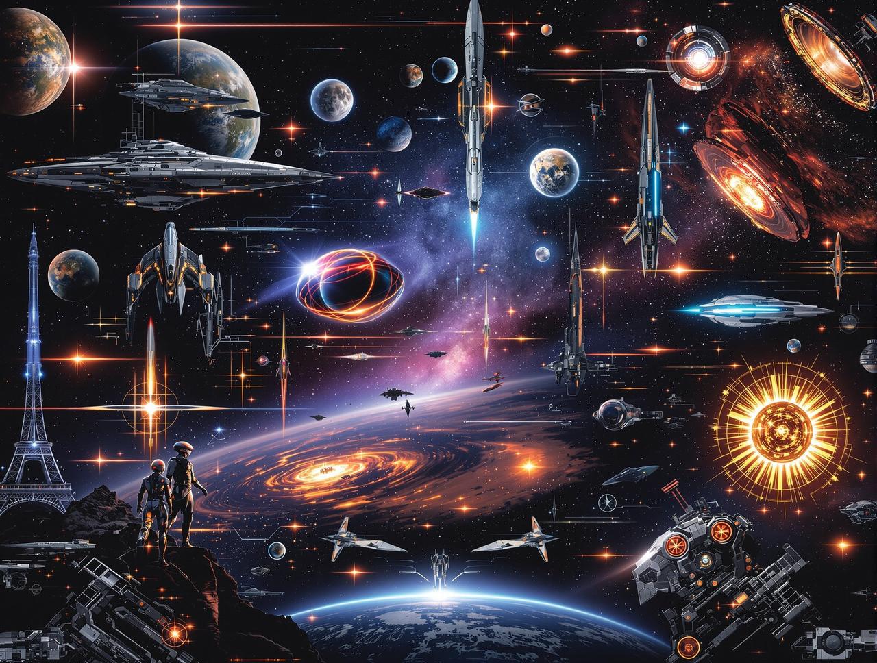 科幻电影编年史 - 影视专题封面，共36部影片